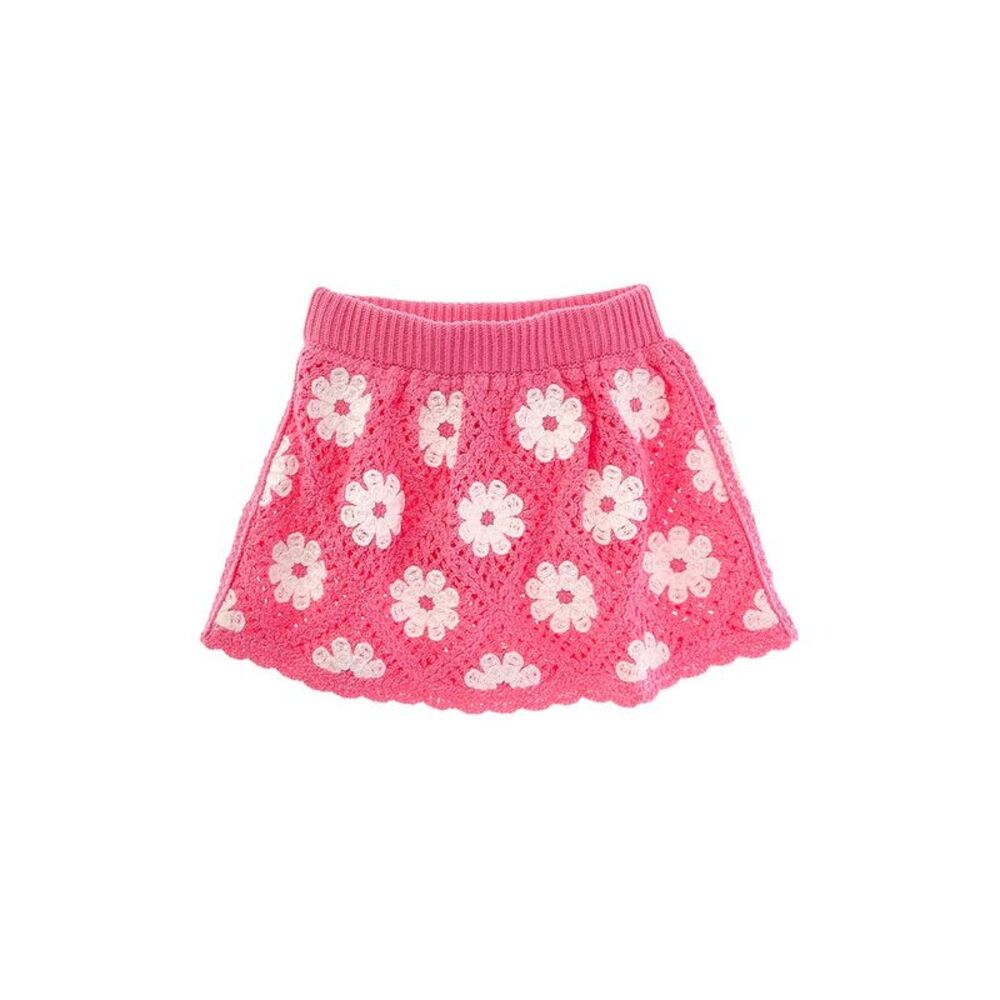 Design History Girls  Knit Skort, Pink